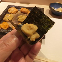 鮨 青海 - 塩水うに　岩手