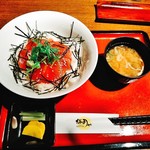 満月や - マグロづけ丼