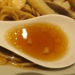 むぎとオリーブ - 鶏・煮干・蛤のトリプルＳＯＢＡ飲む