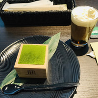 オールデイダイニング リモネ(リーガロイヤルホテル大阪) - タピオカチーズティーと抹茶ティラミスでなかなかのお腹いっぱい