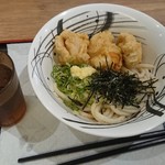 とり天うどん てんぼう - とり天ぶっかけうどん