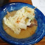 串焼き 巴 - キャベツ煮込み（150円）