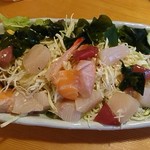 寿司居酒屋 や台ずし - 海鮮サラダ