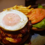 SHOGUN BURGER - 目玉焼きは半熟より固め