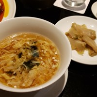 黄鶴 - 玉子スープ達です。