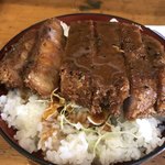 やま - ロース味噌カツ丼