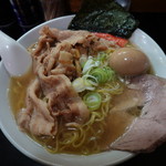 一条流がんこ総本家分家四谷荒木町 - マングローブ蟹を使用した塩ラーメン