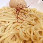 大勝軒まるいち 赤羽店 - 麻辣つけ麺（麺アップ）