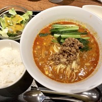中国四川酒家 蔓山 - 担々麺セット1000円