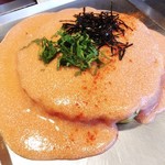 센노 다이도코로 츠에키점 - 名物しそ明太の和風お好み焼き