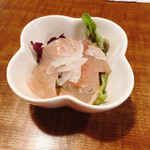 サッカヴァン - お通し
生ハム