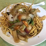 中国料理 養源郷 - 揚げ麺の五目焼きそば