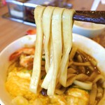 たまごカレーうどん カレタマ - にょ〜ん( ´ ▽ ` )ﾉ