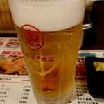 Ebisushoutemminamininishigo - 生ビール 290円税別