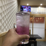 お好み焼き はやし - チューハイ巨峰350円（税込）