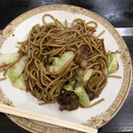 お好み焼き はやし - 焼きそばブタ340円（税込）　※上から撮影