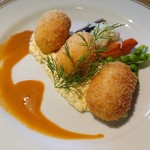 洋食 つばき - クリームコロッケ(ズワイ)