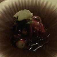 自家製粉石臼挽きうどん 青空blue 本店 - たこのやわらか煮