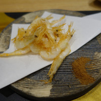 築地青空三代目別邸 - 白海老のから揚げ