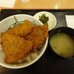 麺処すいれん - タレカツ丼780円