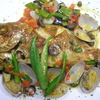 サルーテ - 料理写真:地魚と地野菜のアクアパッツァ　￥1800