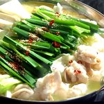 Motsu-nabe (Offal hotpot) (salt, miso, soy sauce)