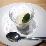 レストラン 山猫軒 - ランチ：タピオカとソルベ。