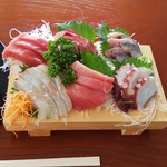 ヤマタくん - 刺身定食の刺身