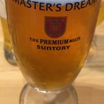 サントリー 天然水のビール工場 京都 - プレミアムモルツ (´∀｀*) マスターズドリーム