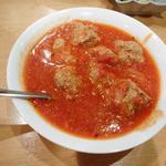 とんぺい - ミートボールのトマト煮380円