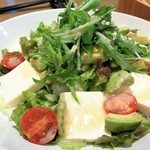 ネオ ガーデン カフェ - お豆腐とアボガドのサラダ