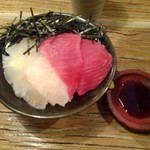 Homemade Ramen 麦苗 - 本マグロとヒラメの昆布締め