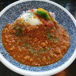 bisutoroha-besuto - 豚ひき肉の自家製キーマカレー