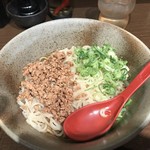 山椒家 - 汁なし坦々麺　白　山椒味