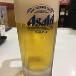 満堂紅 - ビールセットの生ビール 