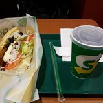 SUBWAY - てり焼きチキンレギュラー＋ドリンクセット