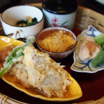 Kagonoya - なでしこ弁当（豆ご飯と小焼きセット）