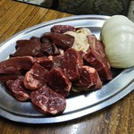 サガリ、レバー、ハツ、ホルモン