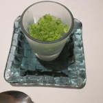 リストランテ サクラ - バジルのグラニテ