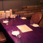 刀削麺・火鍋・西安料理 XI’AN - 有楽町界隈の中ではゆったりとした個室でした。