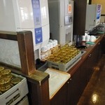 まるまつ - 給水、ドリンクバーなど