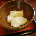 まるまつ - 杏仁豆腐