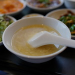 中国四川料理石林 - 素晴らしく美味しい玉子スープ