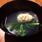 すみや亀峰菴 - 椀物。絶品でした…(*´艸`*)