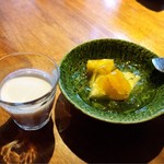 すみや亀峰菴 - 飲むヨーグルトとデザート