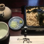 上野藪そば - のりも最高級