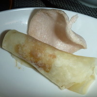 ＳＩＬＩＮ 火龍園 - この北京ダックだけは美味しかった。