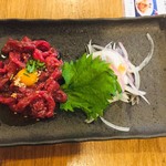 Toukyoumitosakaba - 馬肉のユッケ849円