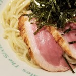 麺屋 六感堂 - 実山椒薫る鴨ざる蕎麦（合鴨コンフィ添え）