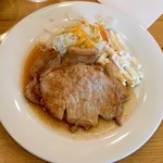 キッチンれん - 豚の生姜焼き定食